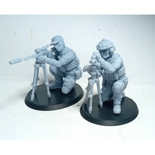 1/32 Russian Spetsnaz Team Alpha Sniper Operators